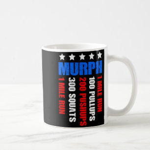 Caneca De Café Treino patriótico do dia da memória Murph 2021 wod