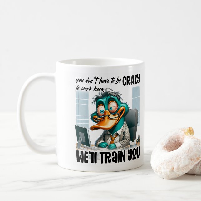 Caneca De Café Trem# (Com Donut)