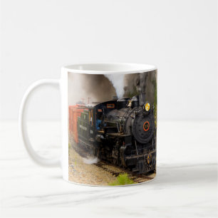 Caneca De Café Trem 25A do vapor