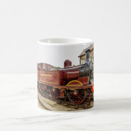 Caneca De Café Trem De Comboio A Vapor