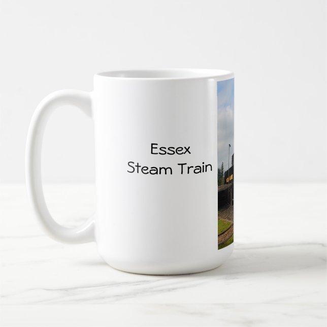Caneca De Café Trem De Vapor (Esquerda)