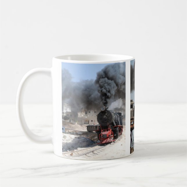 Caneca De Café Trem do vapor de Hejaz (Esquerda)