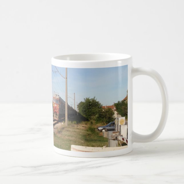 Caneca De Café Trem Elétrico (Direita)