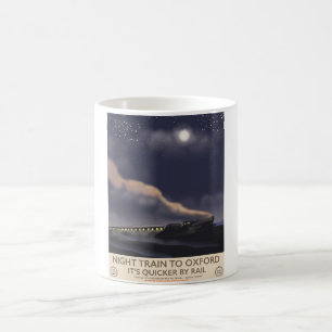 Caneca De Café Trem noturno para Oxford