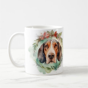 Caneca De Café Tremendo Walker Festivo Wreath Festivo Wreath