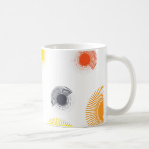 Caneca De Café Trendência, divertida, viva, legal, geométrica c