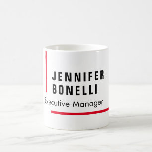 Caneca De Café Trendência moderna minimalista profissional