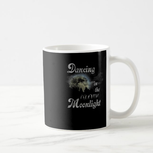Caneca De Café Trendy Dançando À Lua (Direita)