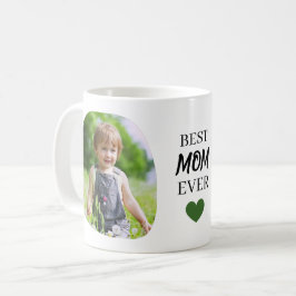 Caneca De Café Trendy Modern Mother Best Mom Ever Keepsake 
