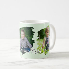 Caneca De Café Trendy Modern Mother Best Mom Ever Keepsake 