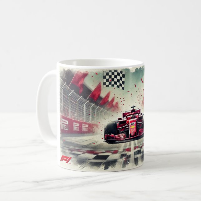 Caneca De Café trendy mok met formule 1 (Frente Esquerda)
