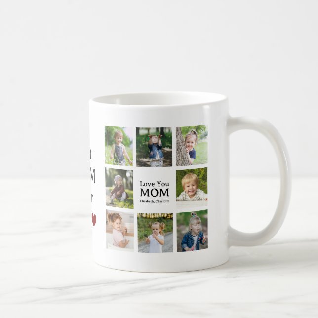 Caneca De Café Trendy Mother Best Mom Ever Keepsake (Direita)