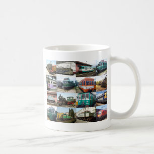 Caneca De Café Trens