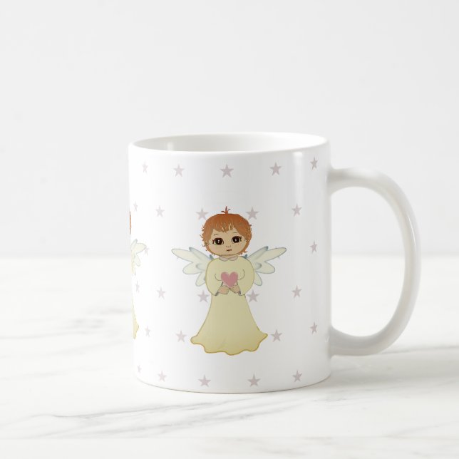 Caneca De Café Três Anjos Lindos (Direita)