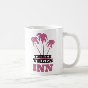Caneca De Café Três Árvores Inn (preto)