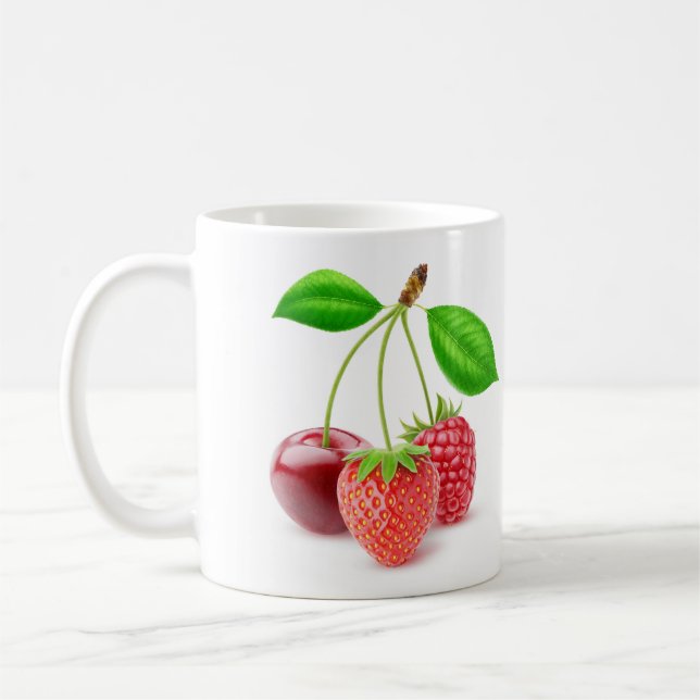 Caneca De Café Três bagas (Esquerda)