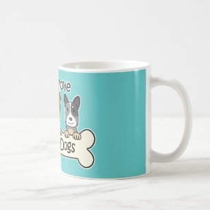 Caneca De Café Três cães australianos do gado
