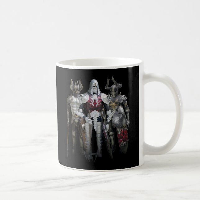 Caneca De Café Três cavaleiros (Direita)