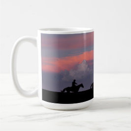 Caneca De Café Três Cavaleiros, Um Horizonte