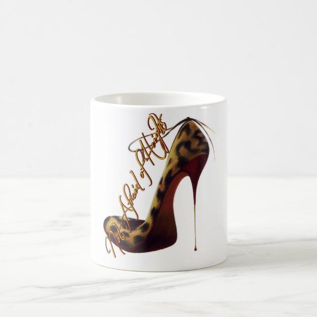 Caneca De Café Tres Chic High Heel Design (Centro)