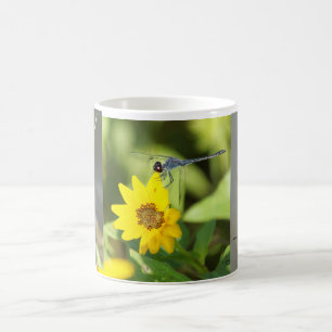 Caneca De Café Três Dragonflies Fllower Mug