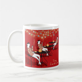 Caneca De Café Três gatos franceses... Comemorações