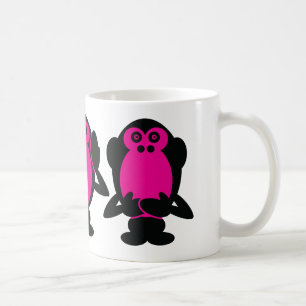 Caneca De Café Três macacos sábios