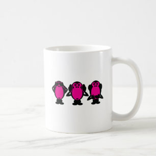 Caneca De Café Três Macacos Sábios