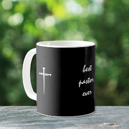 Caneca De Café Três melhores pastores de Unhas, já cristão