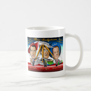 Caneca De Café Três Oficiais de Wisconsin