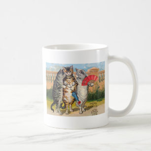 Caneca De Café Três Pequenos Gatinhos Ilustração da Mamãe Gansa