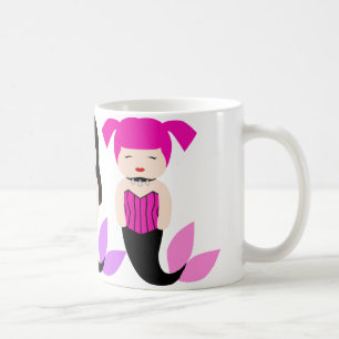 Caneca De Café Três sereias góticos doces