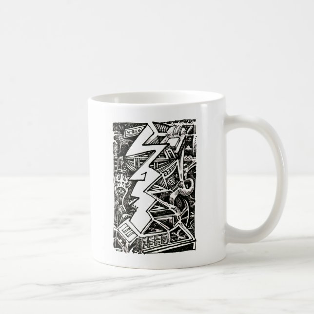 Caneca De Café Três Trimestres (Direita)