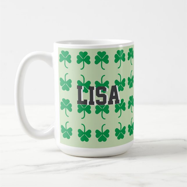 Caneca De Café Trevo (Esquerda)