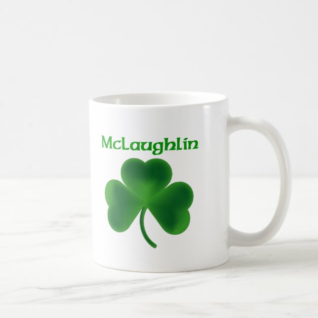 Caneca De Café Trevo de McLaughlin (Direita)