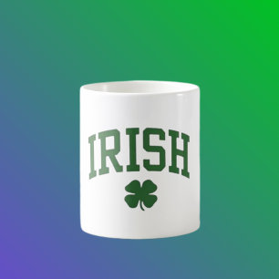 Caneca De Café Trevo de Orgulho Irlandês Clássico - Dia de São Pa