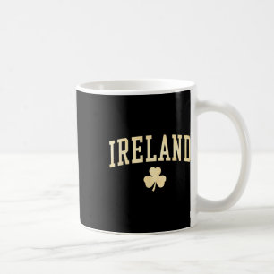 Caneca De Café Trevo Irlanda Shamrock Irlandês Sortudo Verde Vint