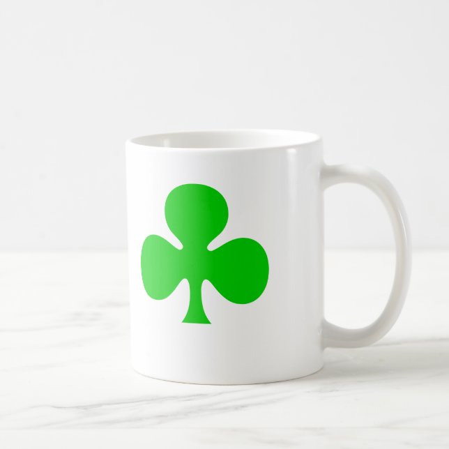 Caneca De Café trevo irlandês (Direita)