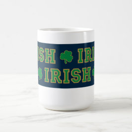 Caneca De Café Trevo Irlandês