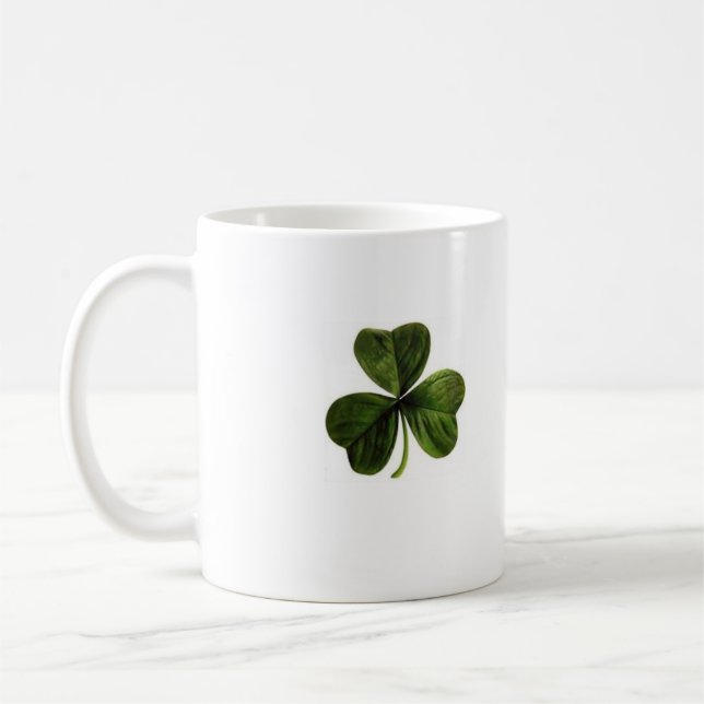 Caneca De Café Trevo irlandês (Esquerda)