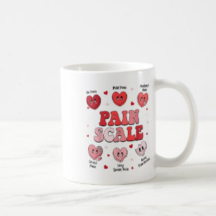 Caneca De Café Triagem da Enfermeira de Traumatismo Cardíaco em E