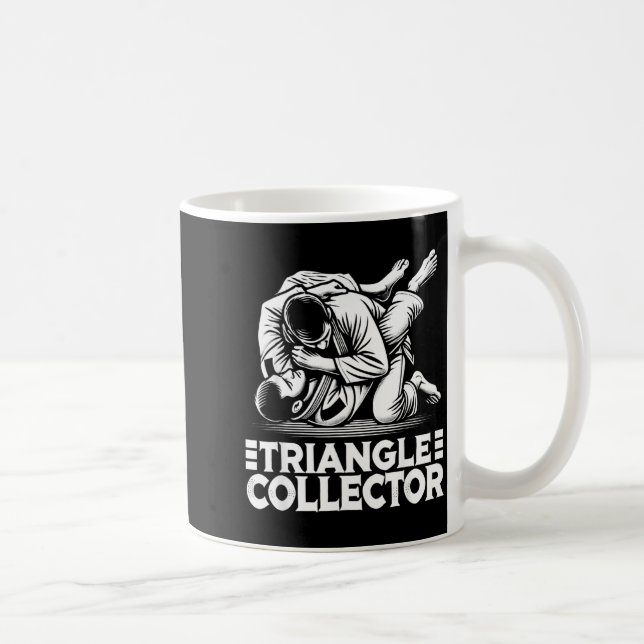 Caneca De Café Triangle Collector - Jiu Jitsu Engraçado (Direita)