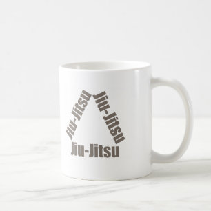 Caneca De Café Triângulo de Jiu-Jitsu