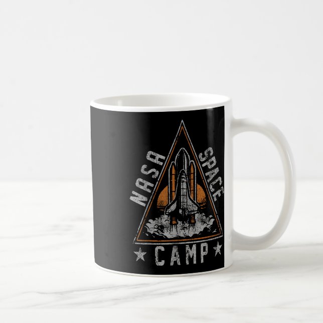 Caneca De Café Triângulo do Campo Espacial da Nasa (Direita)