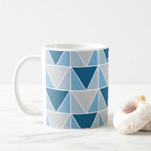 Triângulos Geométricos das Cinzas Azuis