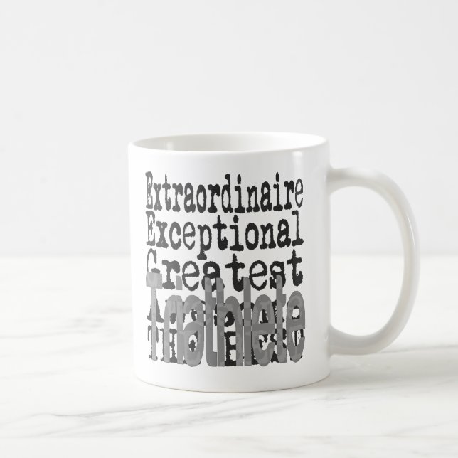 Caneca De Café Triathlete Extraordinaire (Direita)