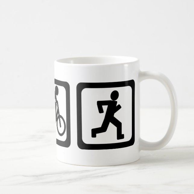 Caneca De Café Triathlon (Direita)