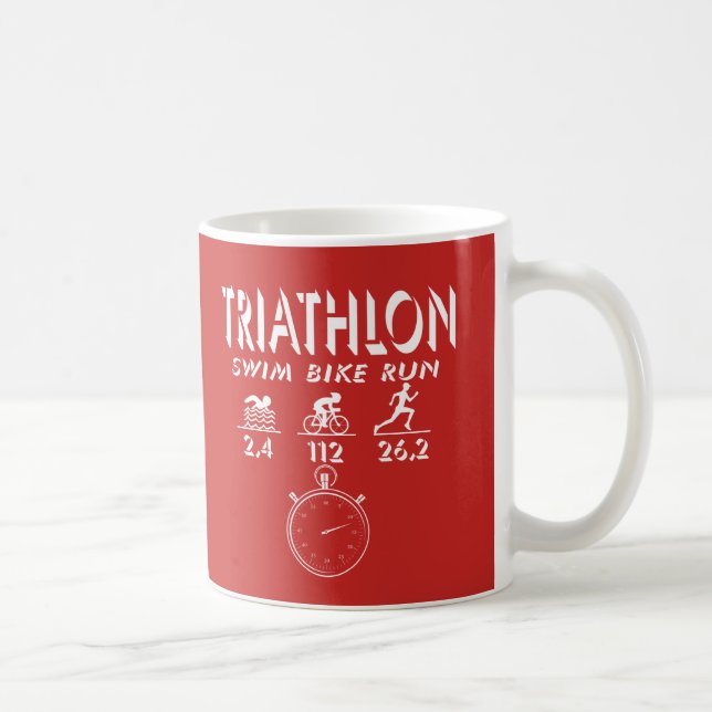 Caneca De Café Triathlon (Direita)