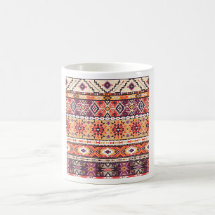 Caneca De Café Tribal Aztec Trabalho de arte Coffee Mug
