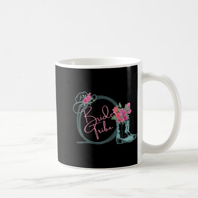 Caneca De Café Tribo Bride Bachelorette Nashville Country Coastal (Direita)